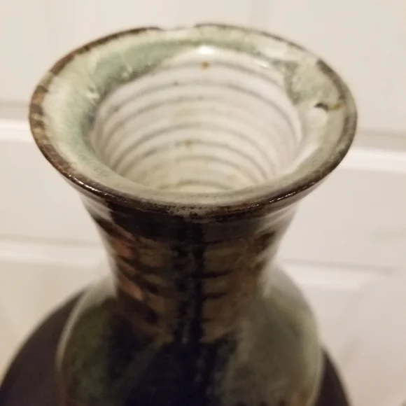 Vintage Mid Century Modern Ceramic Vase by Marguerite Rost - Picture 4 of 15